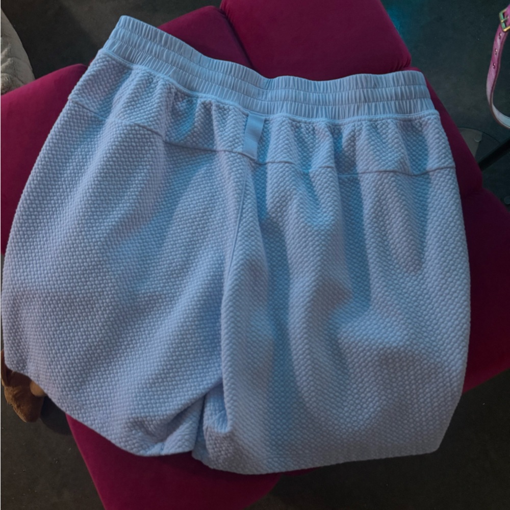 Men's Lululemon Textured Double Knit Cotton Shorts